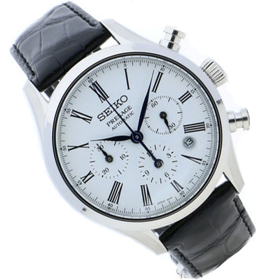 SRQ023J1 SARK013 SRQ023 SRQ023J Seiko Presage Enamel Chronograph Watch