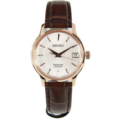 SRRY028J SRRY028 Seiko Presage Automatic Leather Strap Female Casual Watch