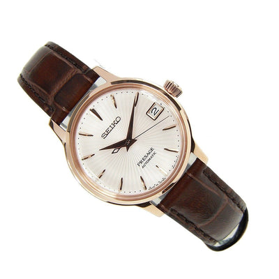 SRRY028J SRRY028 Seiko Presage Automatic Leather Strap Female Casual Watch