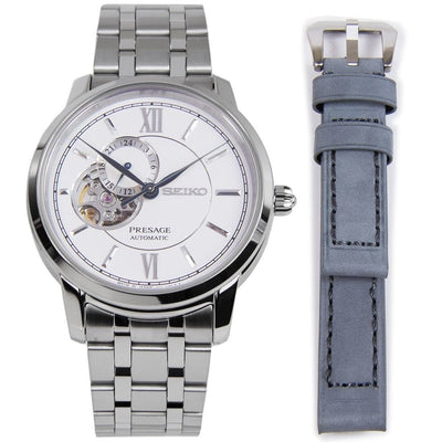 Seiko Presage Automatic Japan Watch SSA365J1 SSA365 with Extra Band