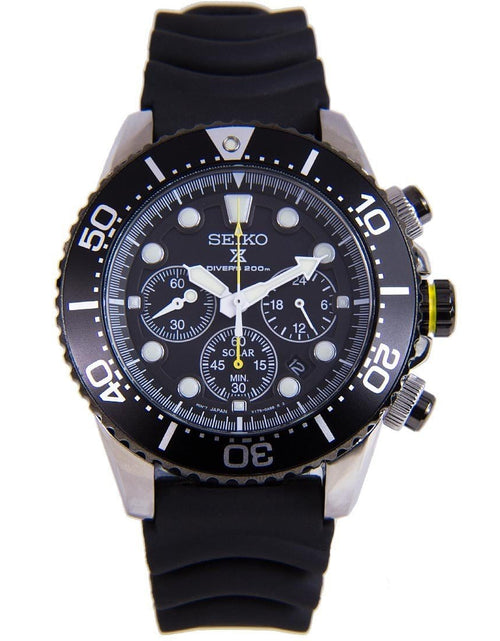 Load image into Gallery viewer, Seiko Solar Divers 200m Watch SSC021 SSC021P1 with Addt&#39;l Strap
