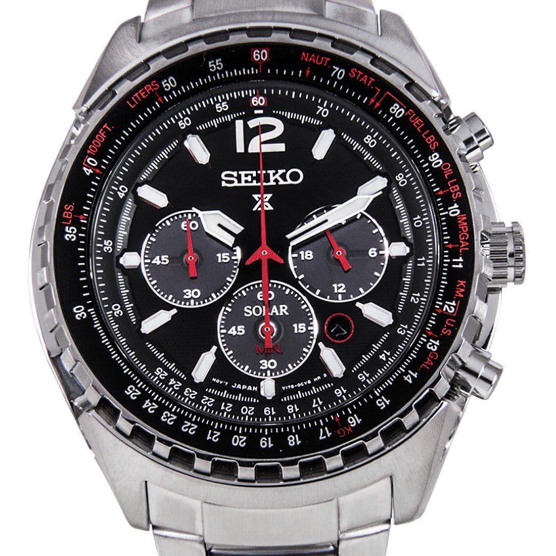 Seiko Prospex Solar Pilot Watch SSC261P1 SSC261