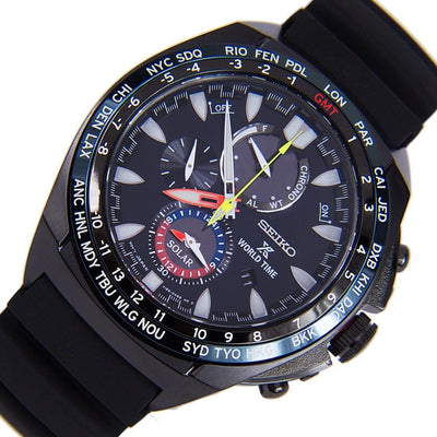 Seiko Prospex Solar 100M Chronograph Male Sports Watch SSC551P1 SSC551