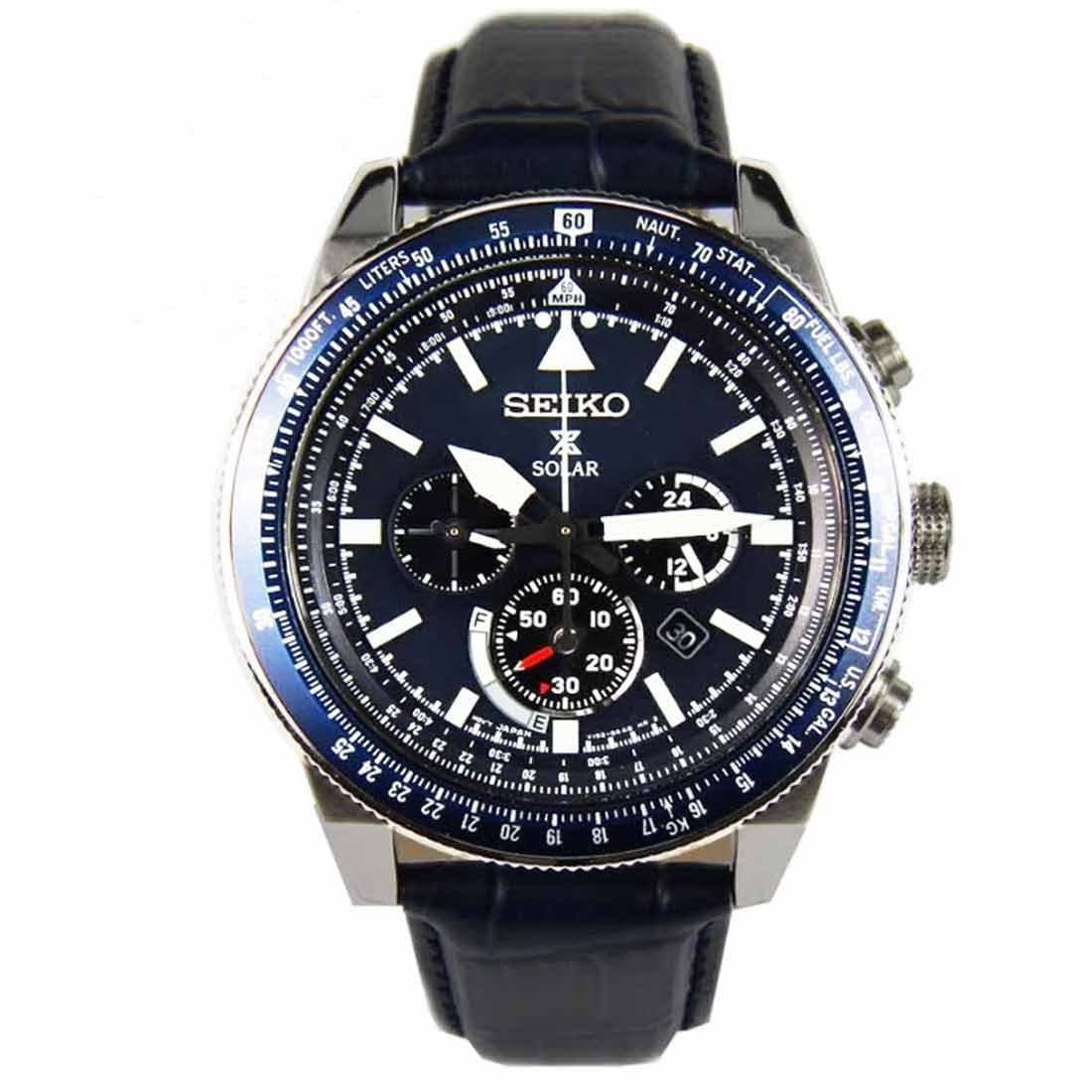 Seiko Solar Prospex Blue Watch SSC609 SSC609P1