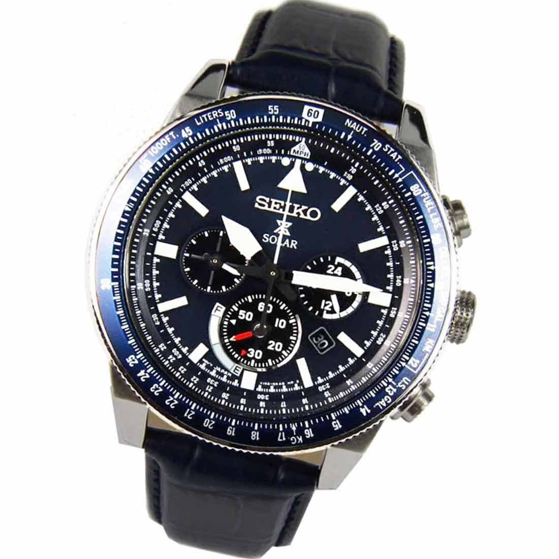 Seiko Solar Prospex Blue Watch SSC609 SSC609P1
