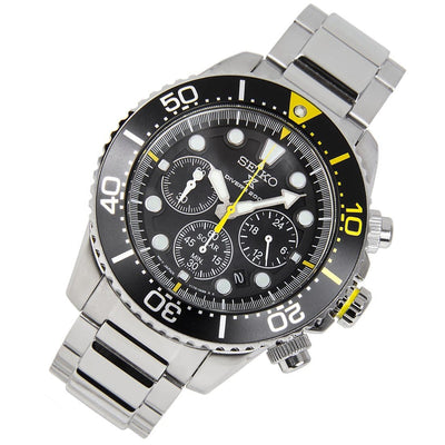 Seiko Prospex Solar 200M Chronograph Mens Dive Watch SSC613P1 SSC613