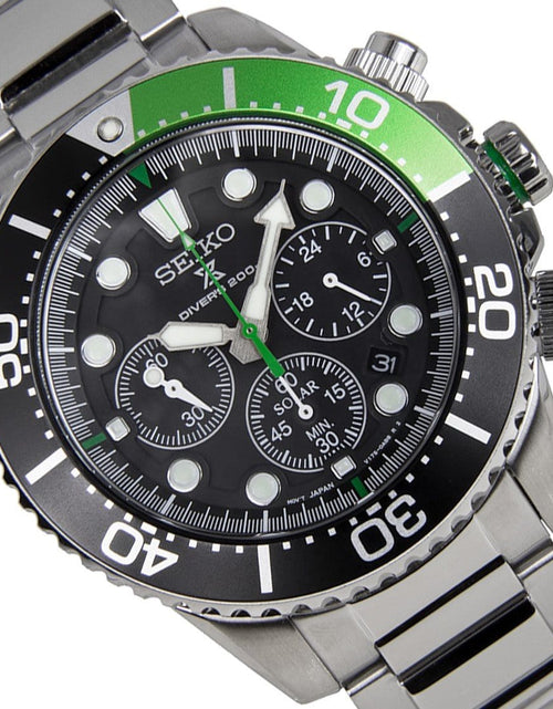 Load image into Gallery viewer, SSC615P1 SSC615 Seiko Prospex Solar Chronograph Mens Dive Watch
