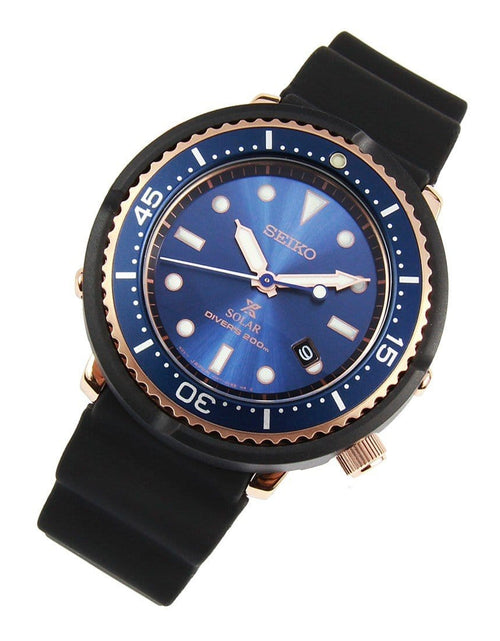 Load image into Gallery viewer, Seiko Prospex Solar Divers 200M Mens Watch STBR008
