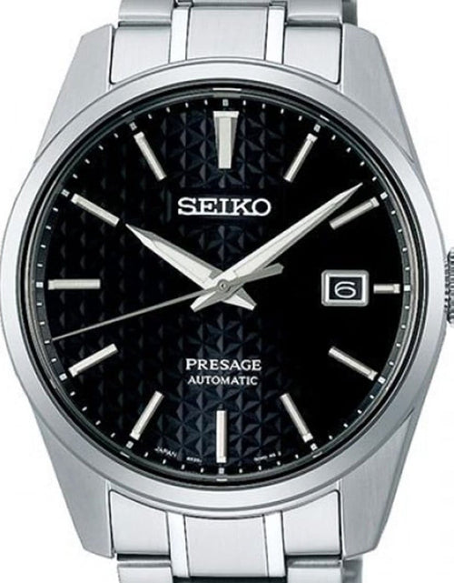 Load image into Gallery viewer, SARX083 Seiko Presage Black Dial Automatic 24 Jewels Mens JDM Watch
