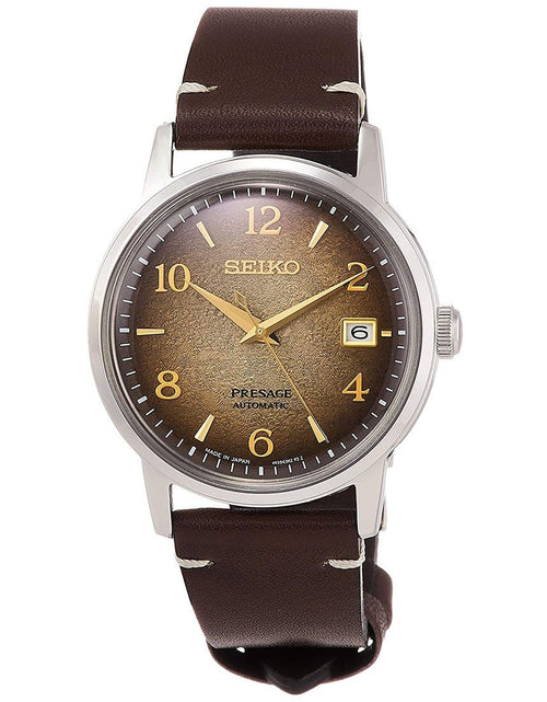 Load image into Gallery viewer, SARY183 Seiko Presage Star Bar Brown Dial Automatic Limited Edition Mens JDM Watch
