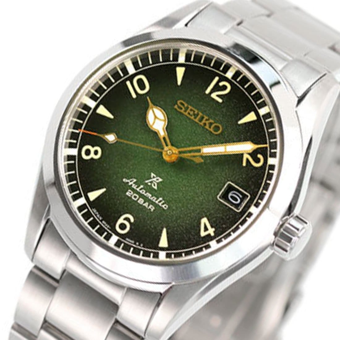 Seiko SBDC115 Prospex Alpinist Automatic 24 Jewels Green Dial JDM Watch