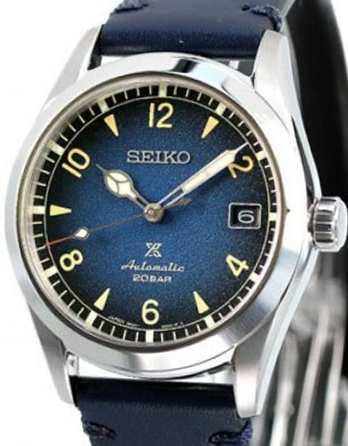 Load image into Gallery viewer, Seiko SBDC117 Prospex Alpinist Automatic 24 Jewels Blue Dial JDM Watch

