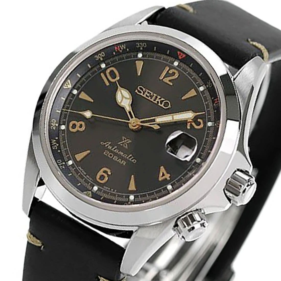 Seiko SBDC135 Prospex Alpinist Automatic 24 Jewels Brown Dial Japan Watch