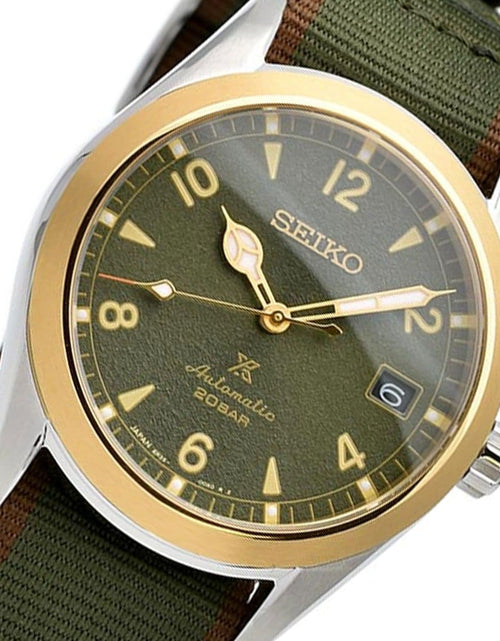 Load image into Gallery viewer, Seiko SBDC138 Prospex Alpinist Automatic 24 Jewels Green Dial JDM Watch
