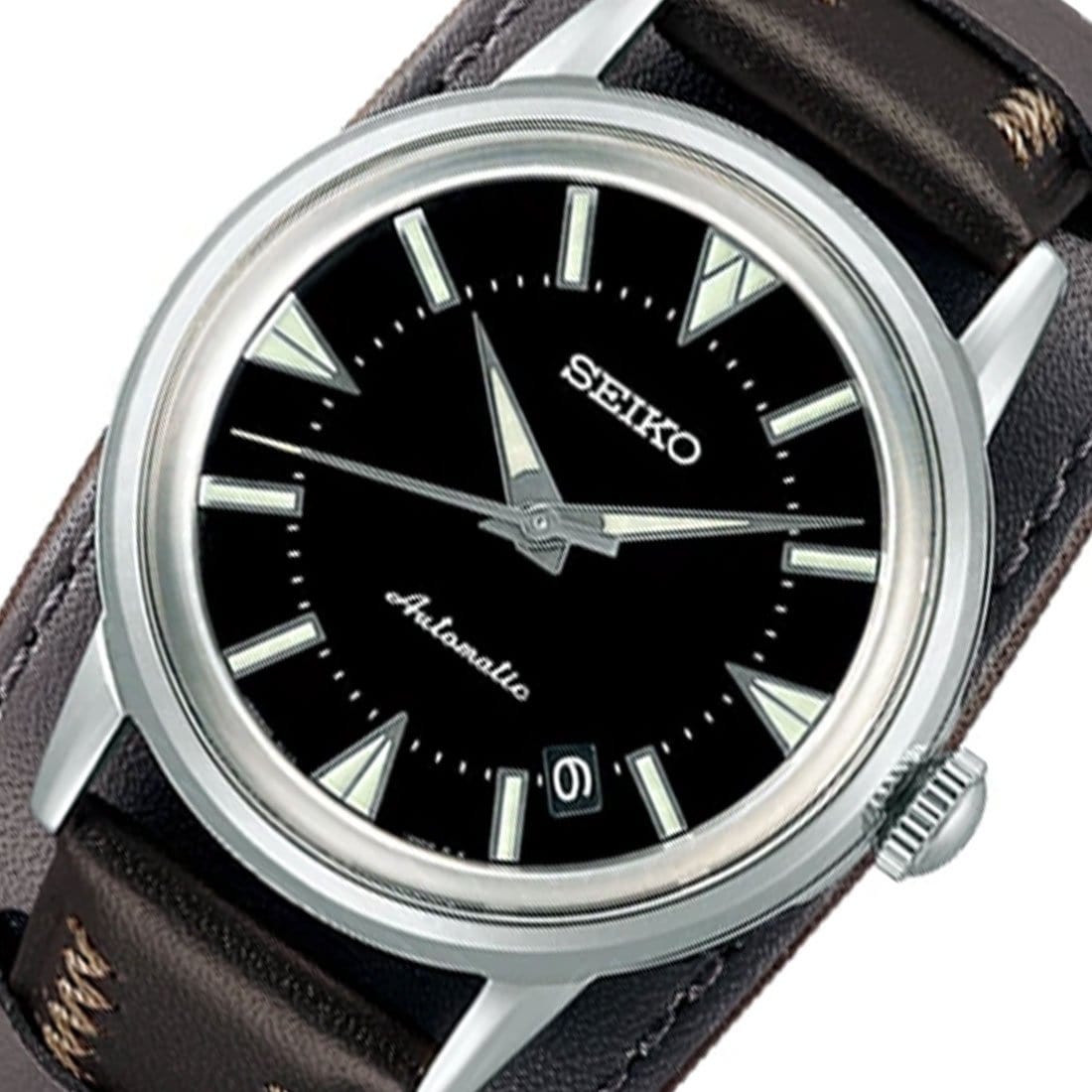 Seiko SBEN001 Prospex 1959 First Alpinist Automatic Black Dial JDM Leather Watch