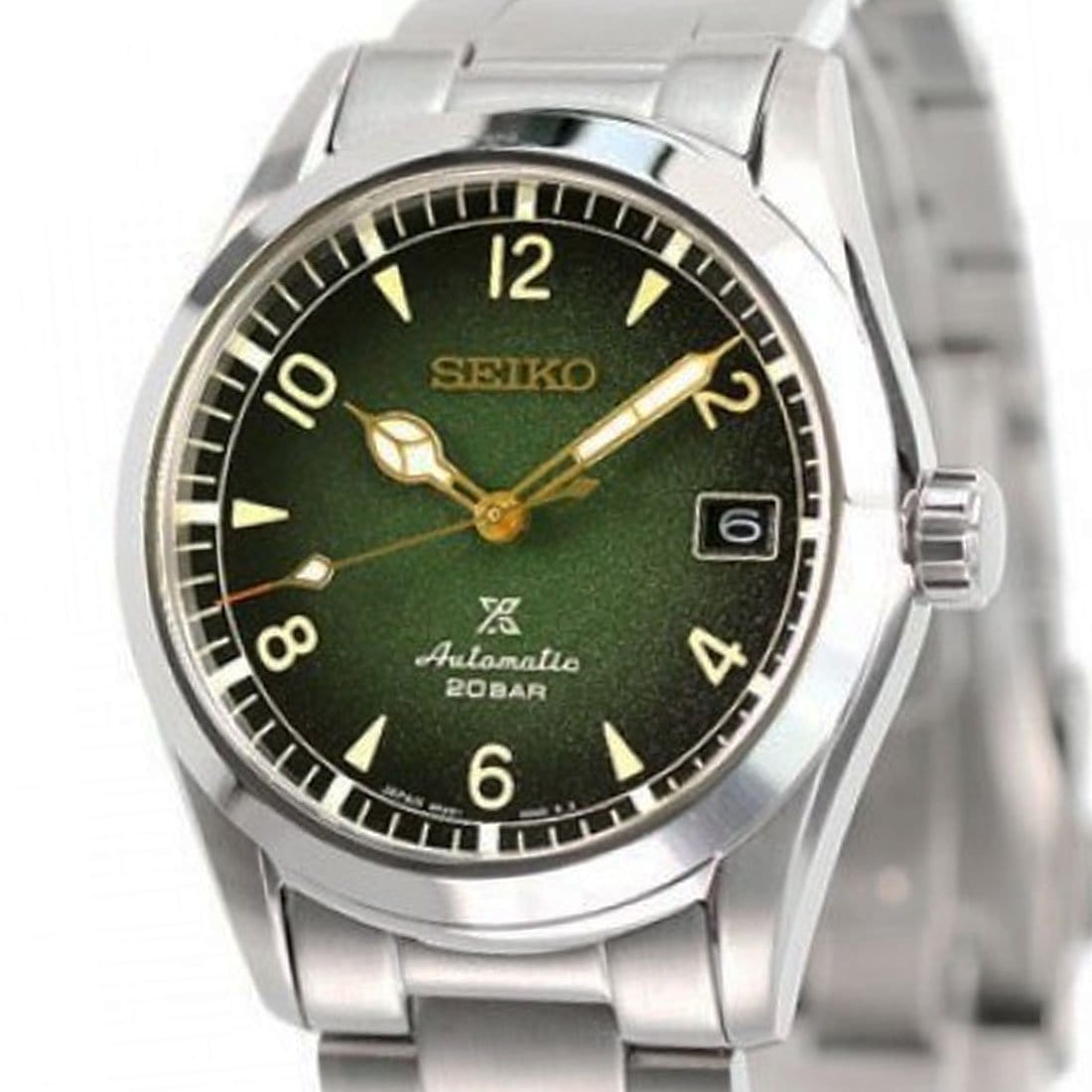 Seiko Prospex SPB155J1 SPB155J SPB155 Alpinist Automatic 24 Jewels Green Dial Watch