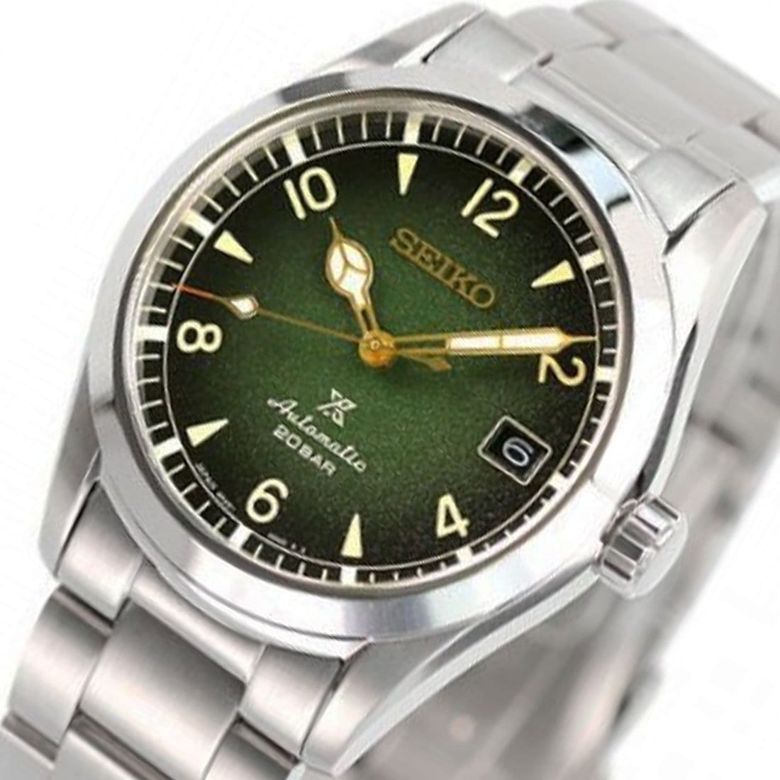Seiko Prospex SPB155J1 SPB155J SPB155 Alpinist Automatic 24 Jewels Green Dial Watch