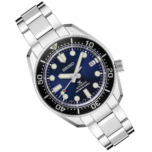 Seiko SPB187 SPB187J SPB187J1 Prospex Marinemaster Automatic Scuba Divers Blue Dial Watch