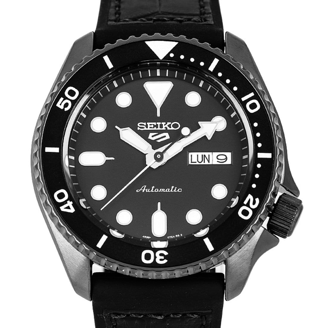 Seiko SRPD65K3 SRPD65 Black Sports Watch