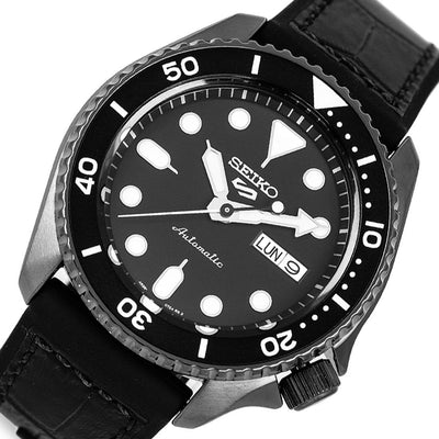 Seiko SRPD65K3 SRPD65 Black Sports Watch