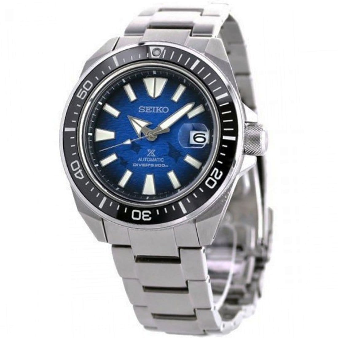 Seiko Prospex King Samurai MANTA RAY Save the Ocean Watch SRPE33 SRPE33J1 SRPE33J  MADE IN JAPAN