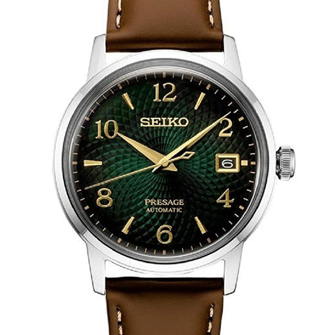 SRPE45J1 SRPE45J SRPE45 Seiko Presage Mojito Green Dial Cocktail Time Automatic Watch