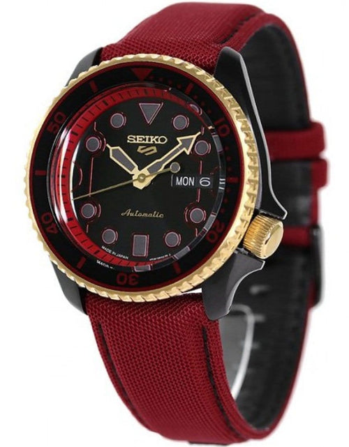 Load image into Gallery viewer, Seiko 5 Sports JDM SBSA080 KEN Street Fighter V Limited Edition Watch
