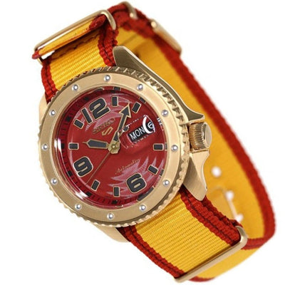 Seiko 5 Sports Zangief Street Fighter V Limited Edition Watch SRPF24K1 SRPF24K SRPF24