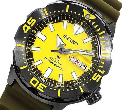 Seiko Prospex SRPF35K1 SRPF35K SRPF35 Automatic Monster Scuba Divers Watch