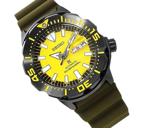 Seiko Prospex SRPF35K1 SRPF35K SRPF35 Automatic Monster Scuba Divers Watch