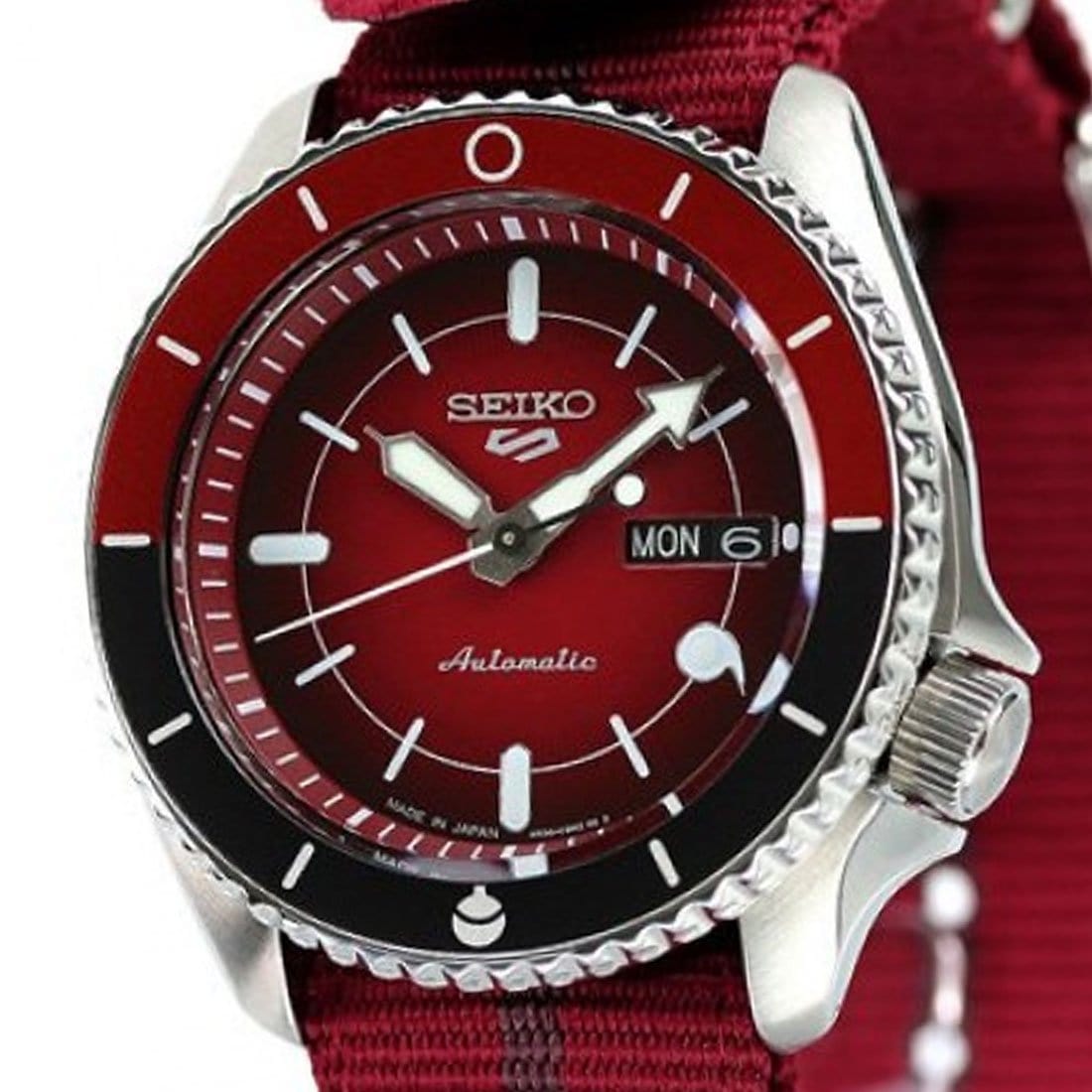 Seiko 5 Sports SRPF67K1 SRPF67K SRPF67 NARUTO & BORUTO Limited Edition Automatic Watch