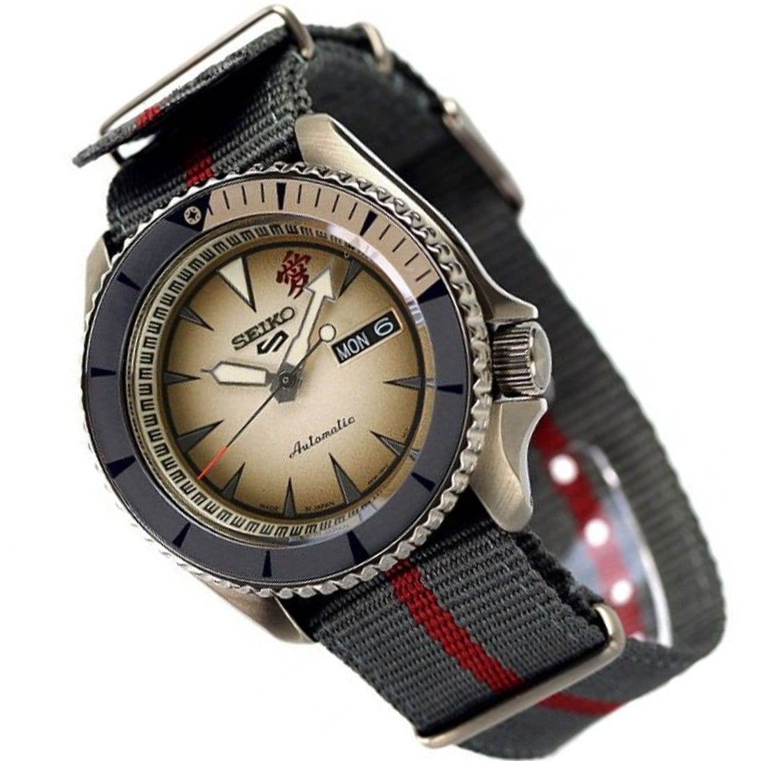 Seiko 5 Sports SRPF71K1 SRPF71K SRPF71 NARUTO GAARA Limited Edition Automatic Watch