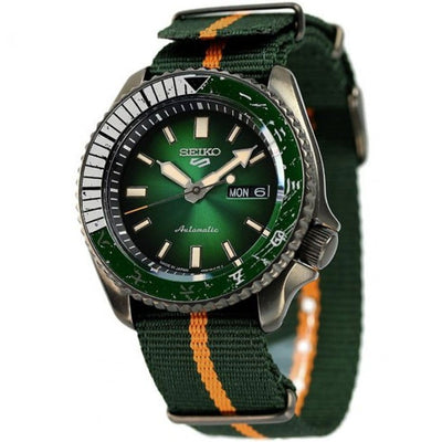 Seiko 5 Sports SRPF73K1 SRPF73K SRPF73 NARUTO ROCK LEE Limited Edition Automatic Watch