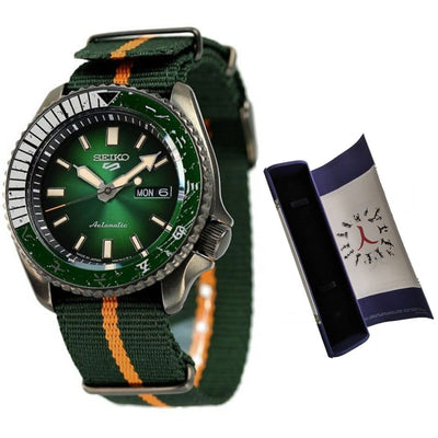 Seiko 5 Sports SRPF73K1 SRPF73K SRPF73 NARUTO ROCK LEE Limited Edition Automatic Watch
