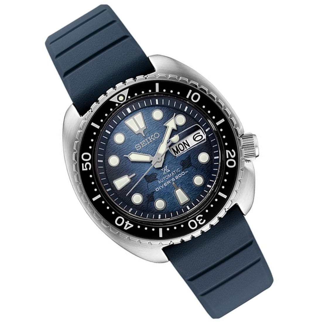 Seiko Prospex SRPF77 SRPF77K1 King Turtle Save the Ocean Automatic 24 Jewels Men's Watch