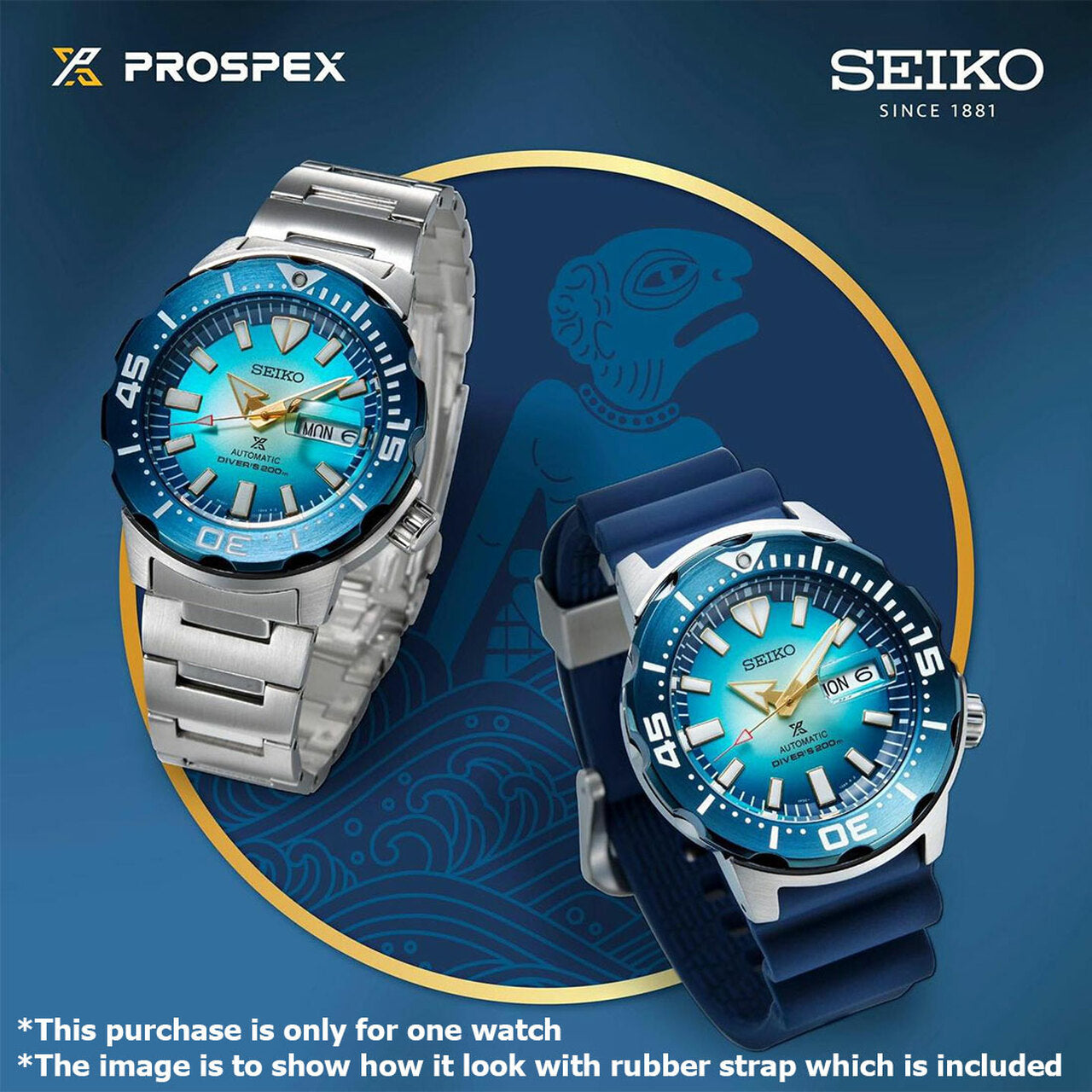 Seiko Prospex SRPG55K1 SRPG55K SRPG55 Thailand Nung Ta Lung Watch