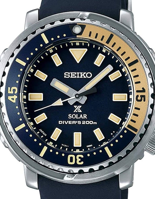 Load image into Gallery viewer, Seiko STBQ003 Prospex Solar Street Safari Scuba Divers JDM Men&#39;s Watch
