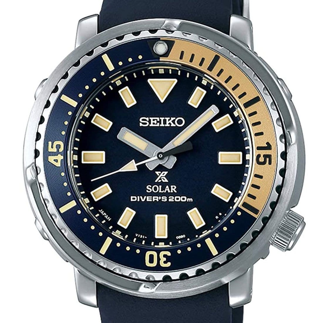 Seiko STBQ003 Prospex Solar Street Safari Scuba Divers JDM Men's Watch