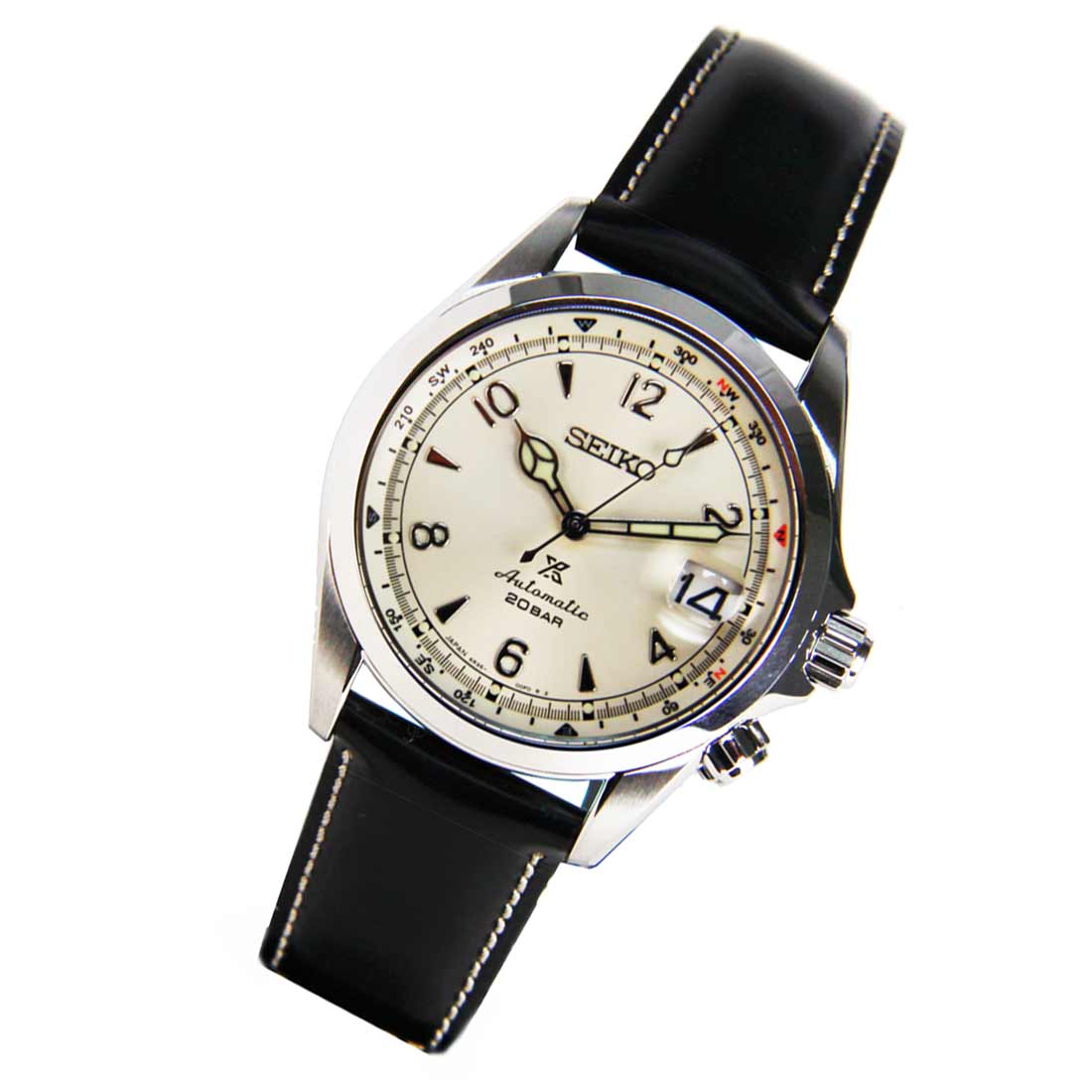 Seiko SPB119 SPB119J SPB119J1  Prospex Alpinist Automatic 200M Prospex Cream Dial Watch