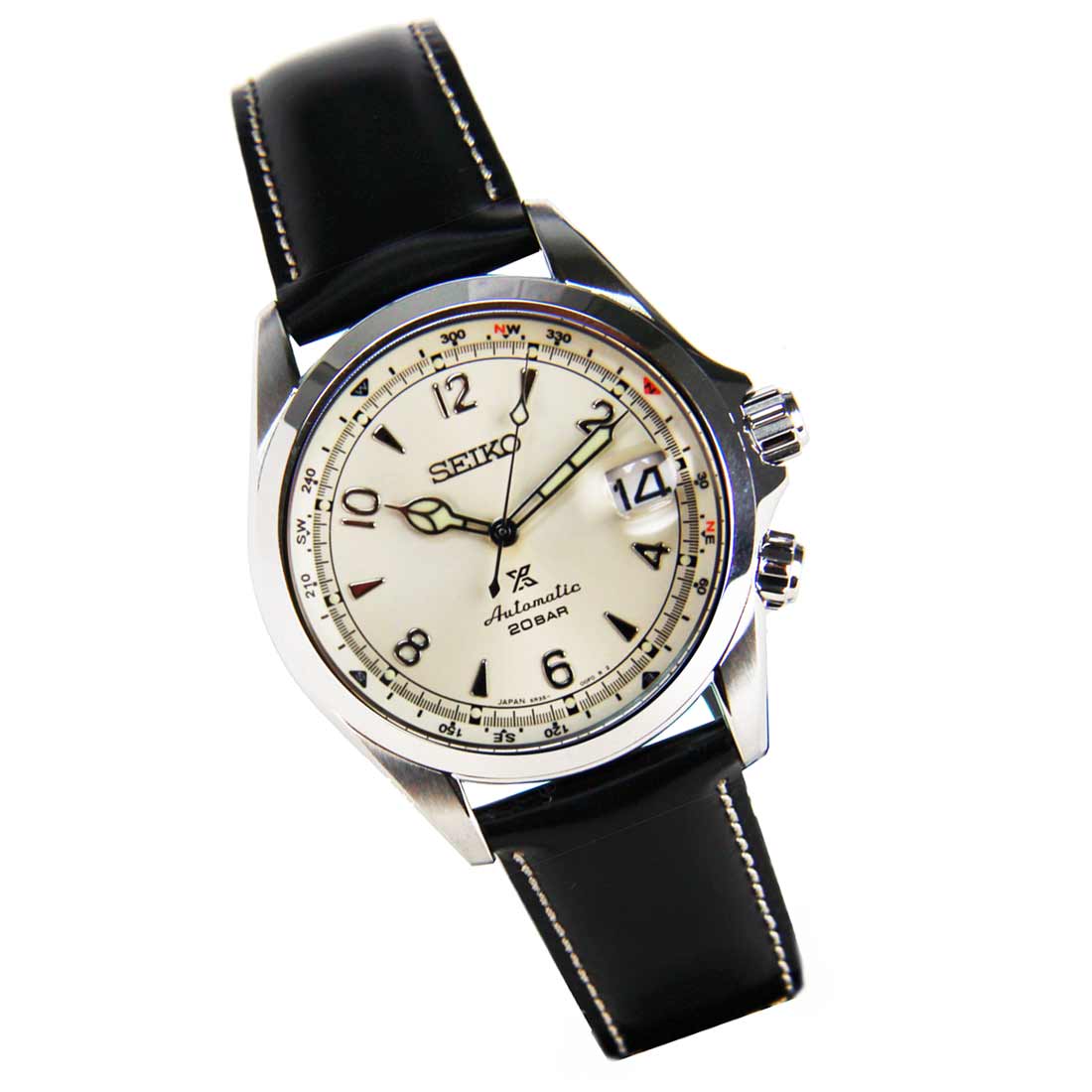 Seiko SPB119 SPB119J SPB119J1  Prospex Alpinist Automatic 200M Prospex Cream Dial Watch