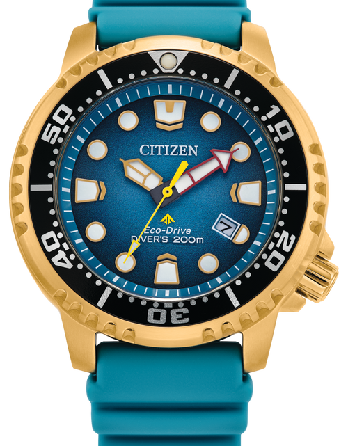 Load image into Gallery viewer, Citizen Promaster Dive BN0162-02X Eco-Dive watch diver 200 meters Men&#39;s watch
