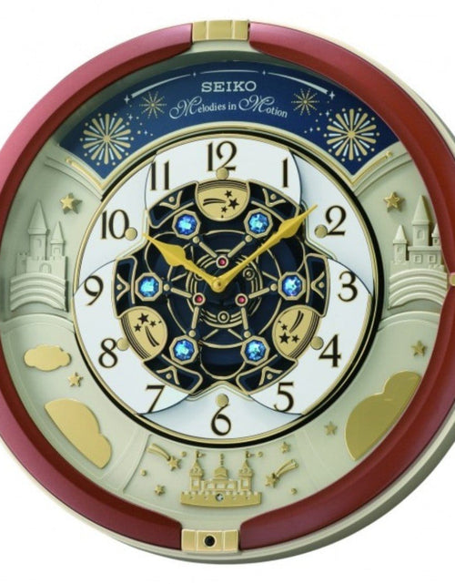 Load image into Gallery viewer, QXM378B Seiko Melodies In Motion Wall Clock
