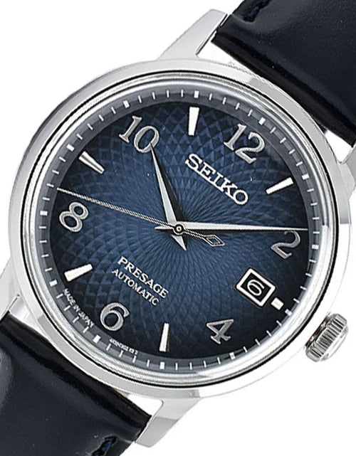 Load image into Gallery viewer, SRPE43J1 SRPE43J SRPE43 Seiko Presage Cocktail Time Manhattan Automatic Leather Watch
